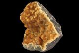 Intense Orange Calcite Crystal Cluster - Poland #94422-2